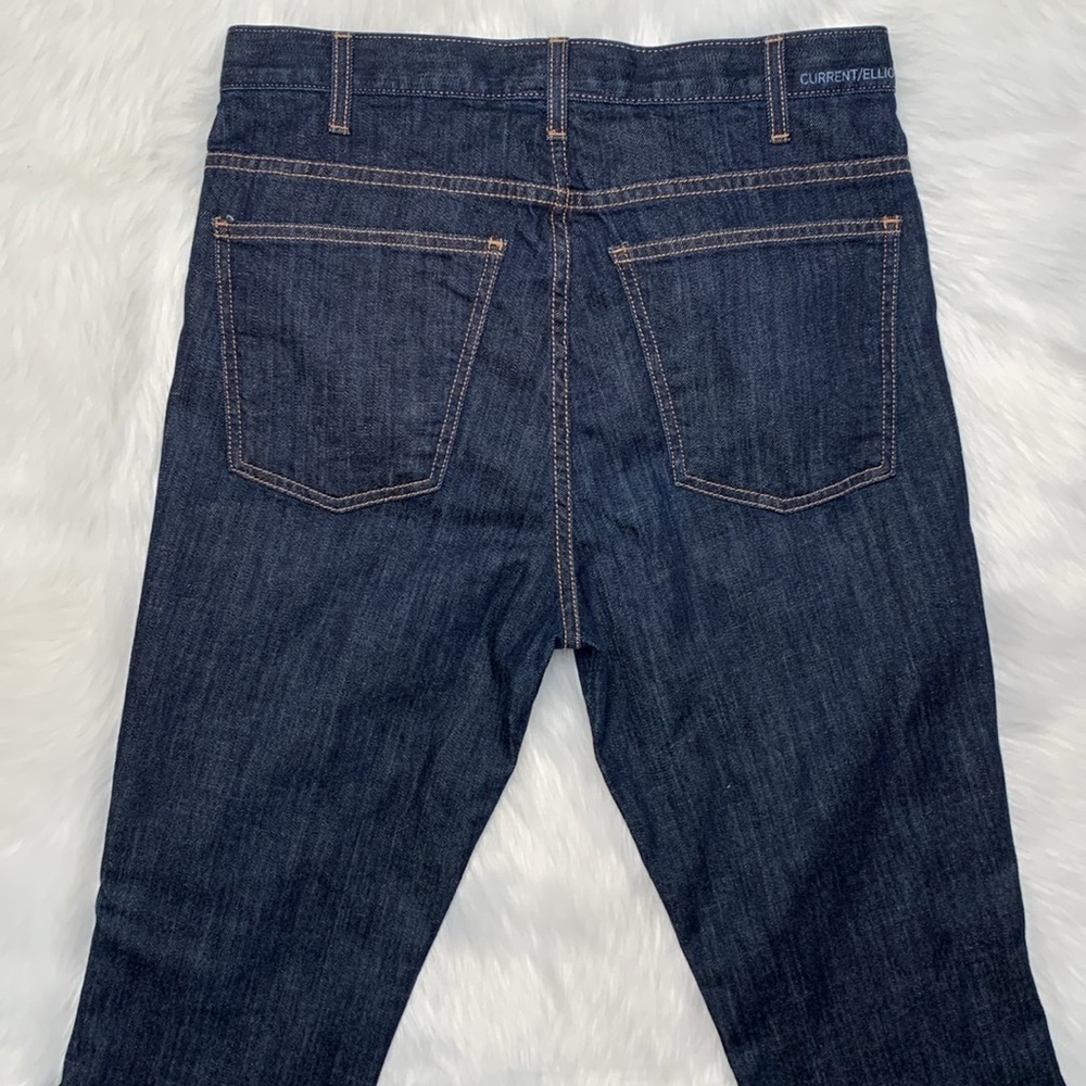Current/Elliot High Rise Bell Jeans - Picture 4 of 8